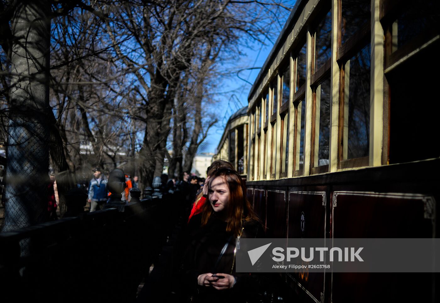 Tram parade "116 Years to Moscow Trams"