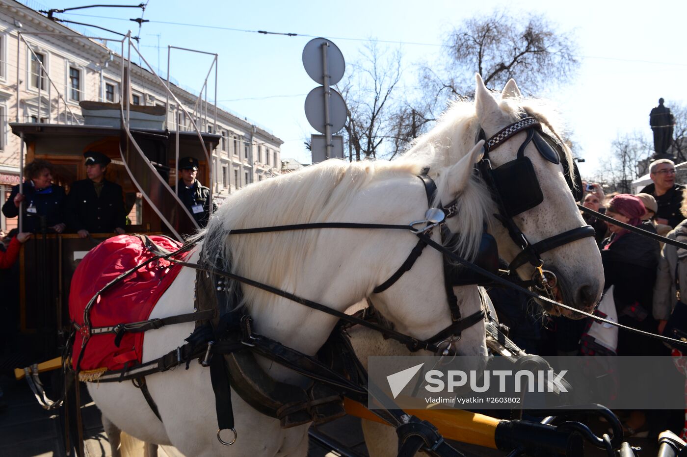 Tram parade "116 Years to Moscow Trams"