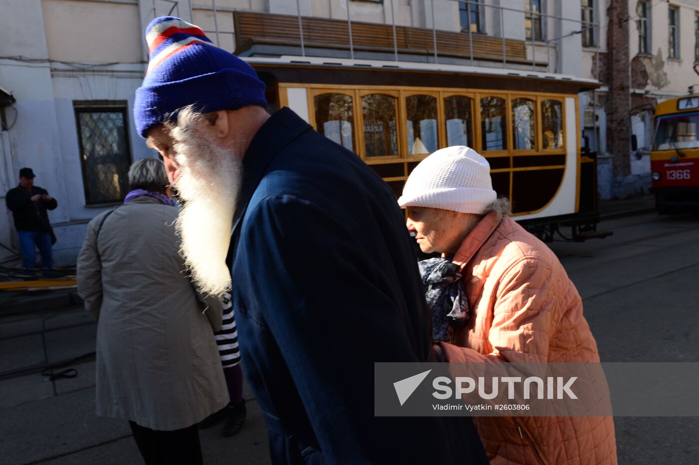 Tram parade "116 Years to Moscow Trams"