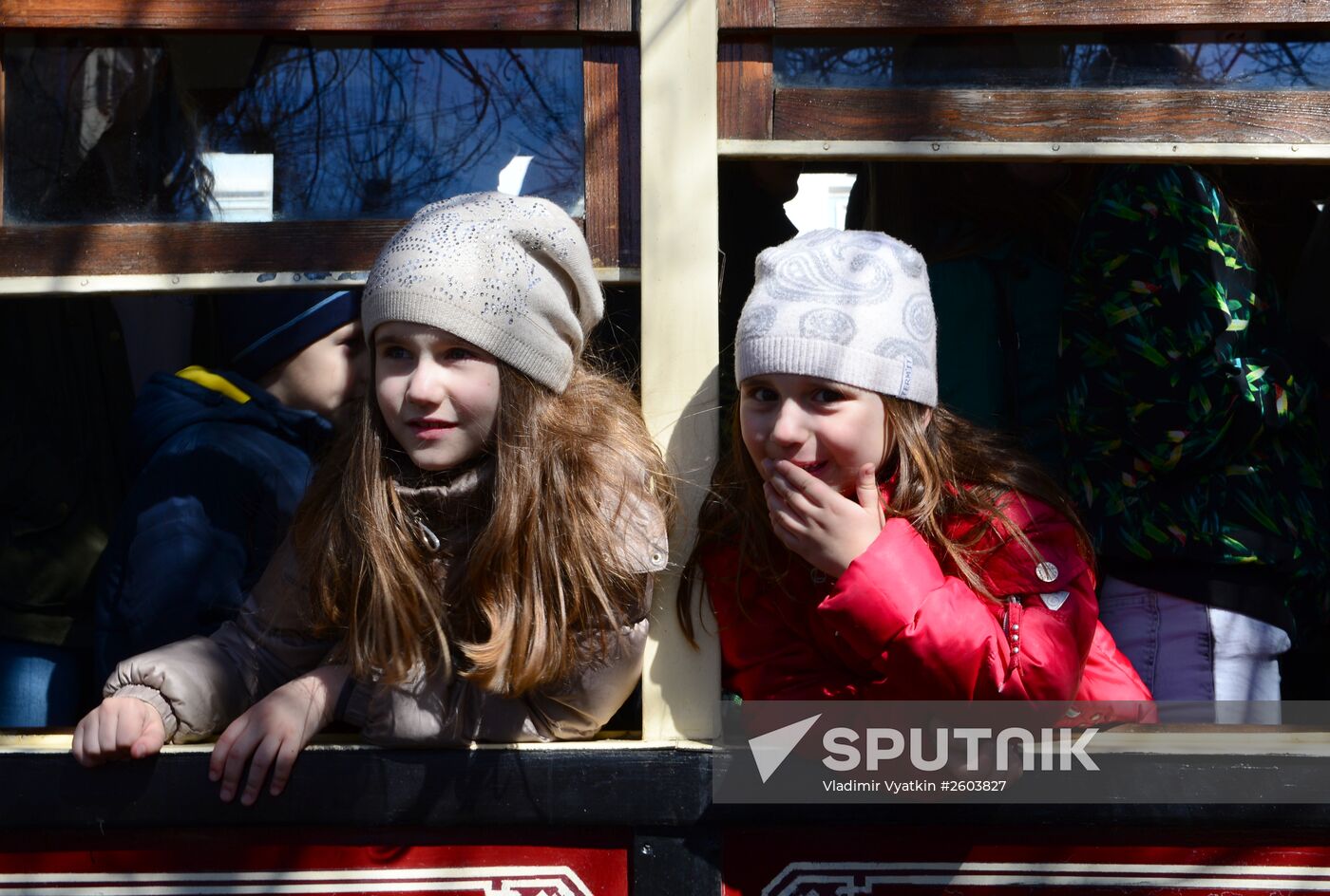 Tram parade "116 Years to Moscow Trams"