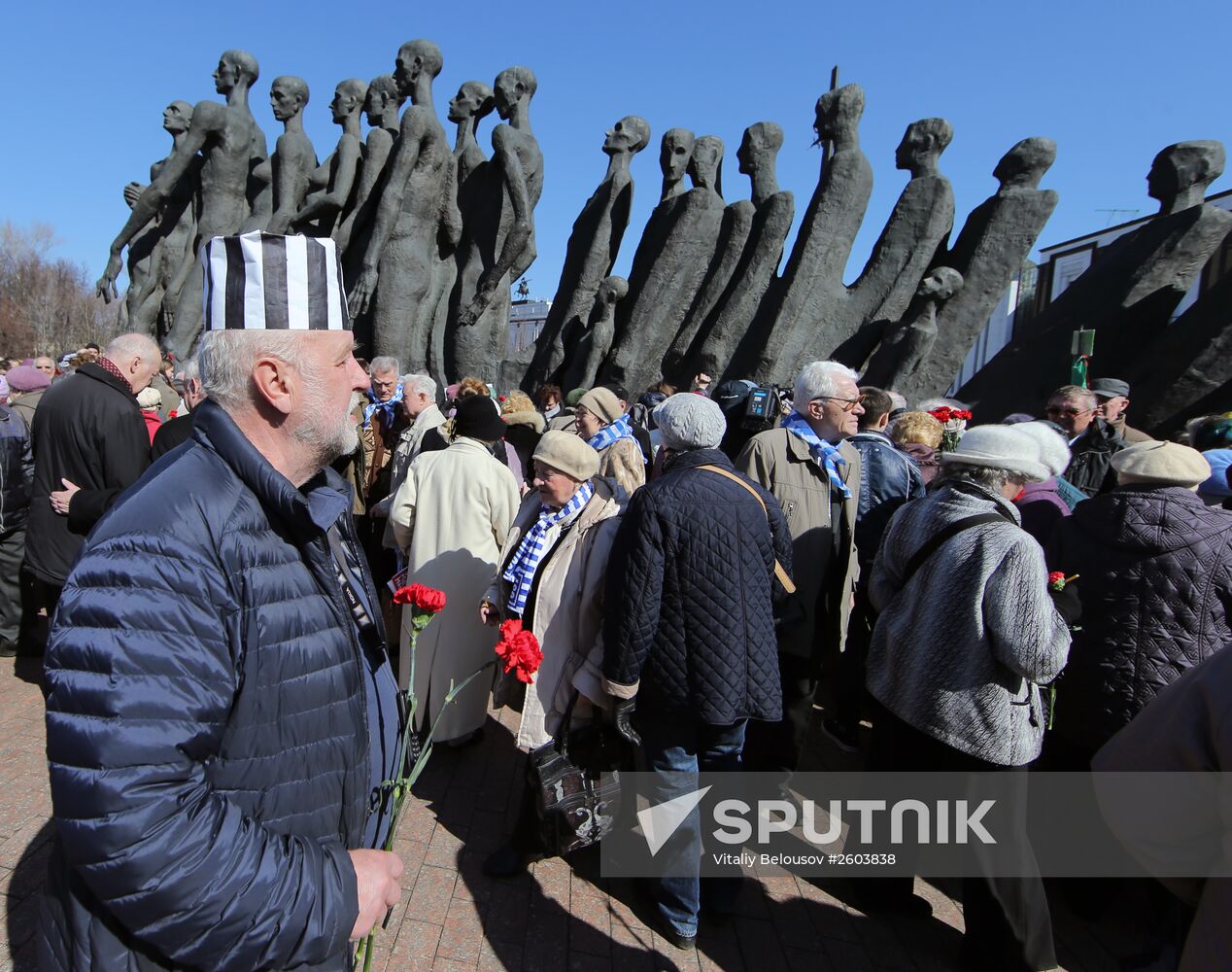 Rally devoted to International Day of Liberation of Nazi Concentration Camp Inmates