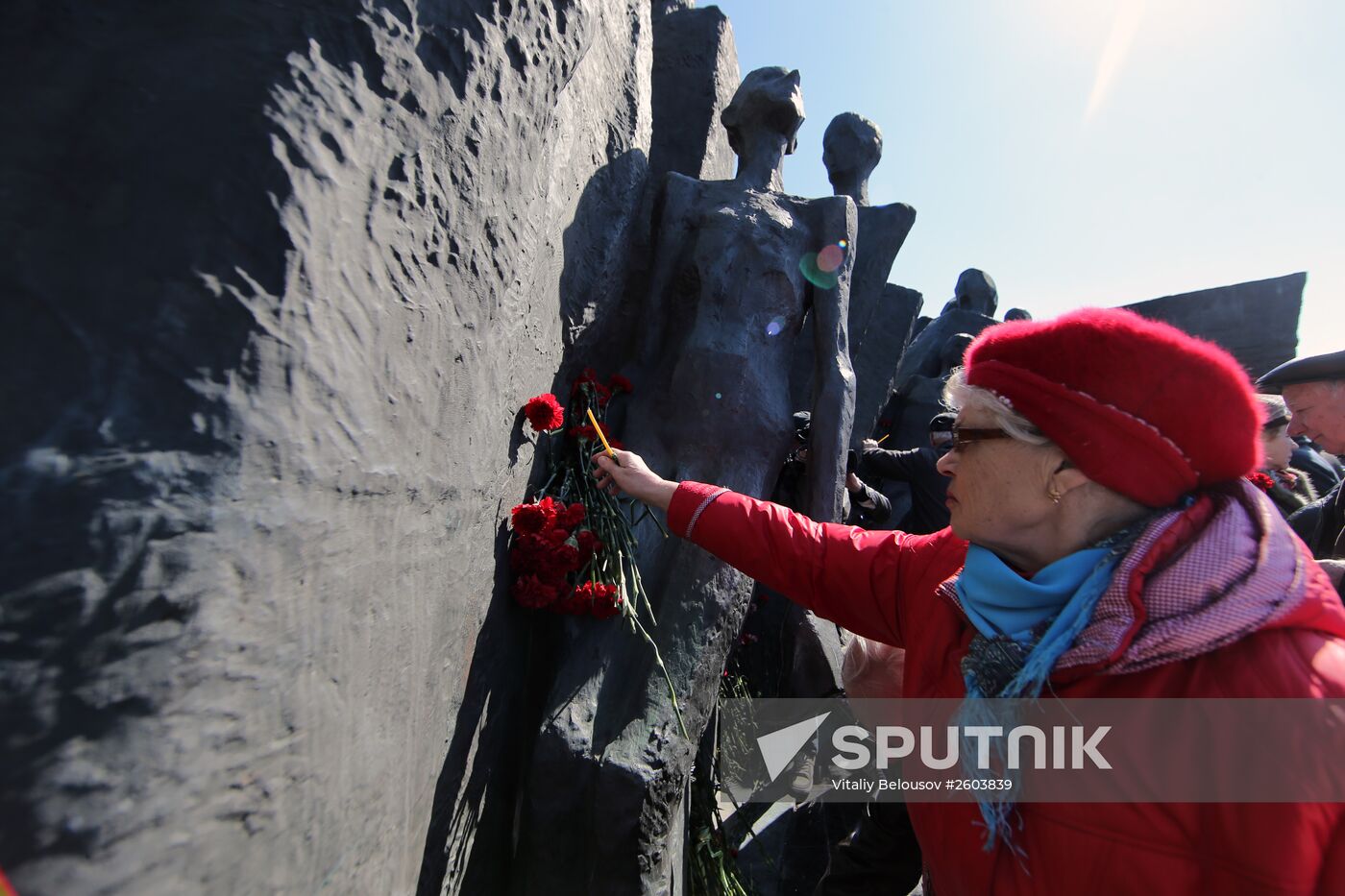 Rally devoted to International Day of Liberation of Nazi Concentration Camp Inmates