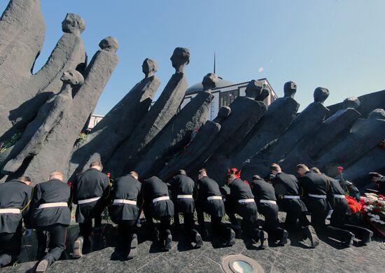 Rally devoted to International Day of Liberation of Nazi Concentration Camp Inmates