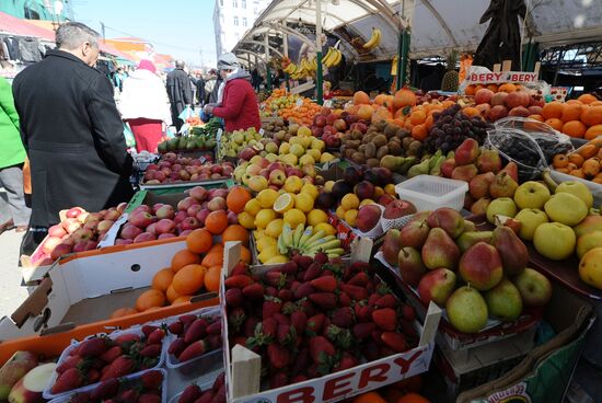 Food fair in Rostov-on Don