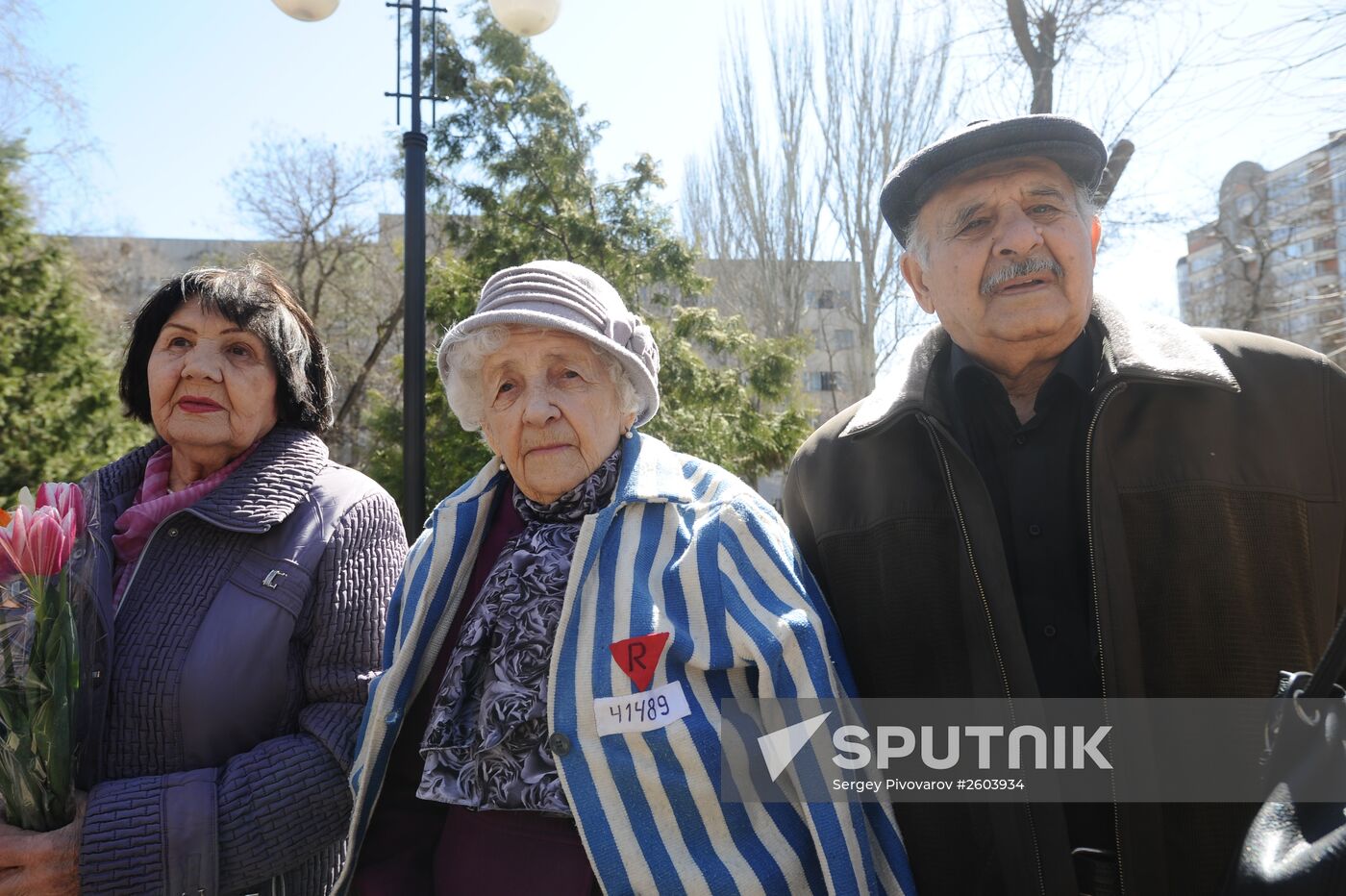 Rally to mark International Day of Liberation of Nazi Concentration Camp Inmates