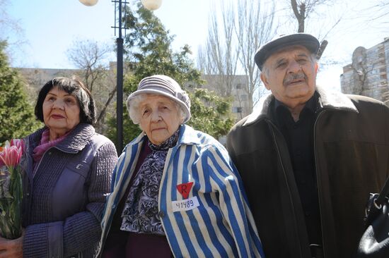 Rally to mark International Day of Liberation of Nazi Concentration Camp Inmates