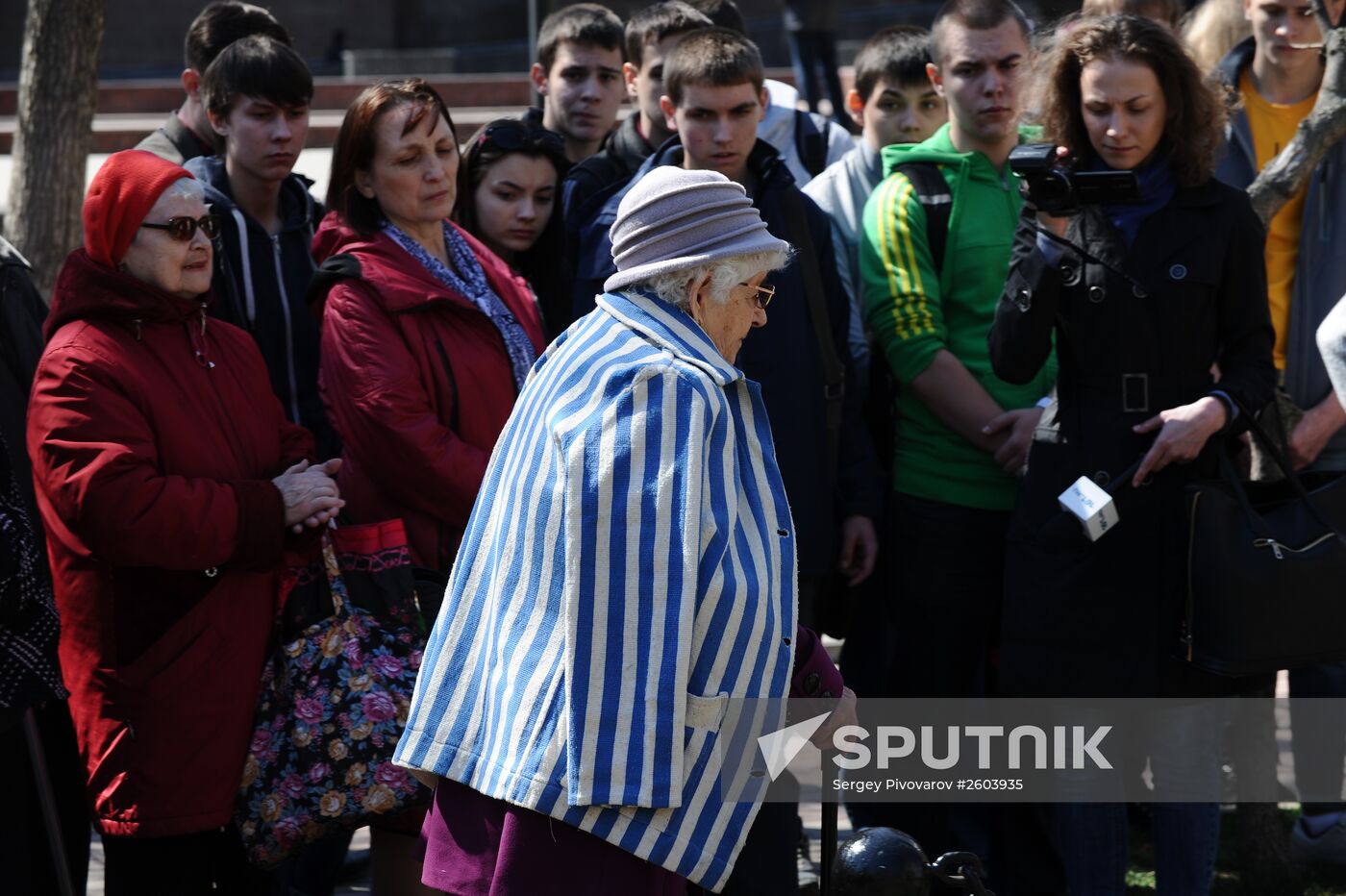 Rally to mark International Day of Liberation of Nazi Concentration Camp Inmates