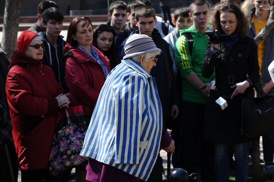 Rally to mark International Day of Liberation of Nazi Concentration Camp Inmates