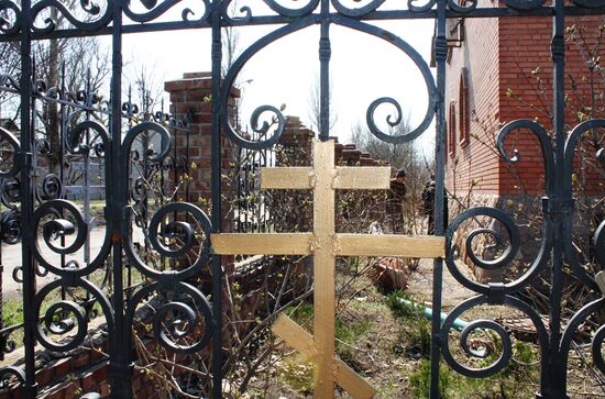 Churches rebuilt in Donetsk