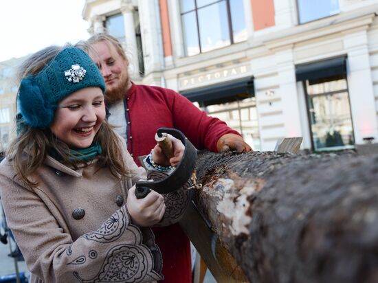 Easter Gift festival held in Moscow