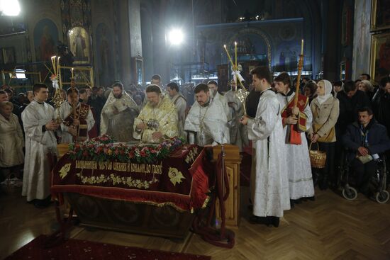 Orthodox Easter celebrated in Russia