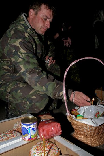 Orthodox Easter celebrated in Donetsk