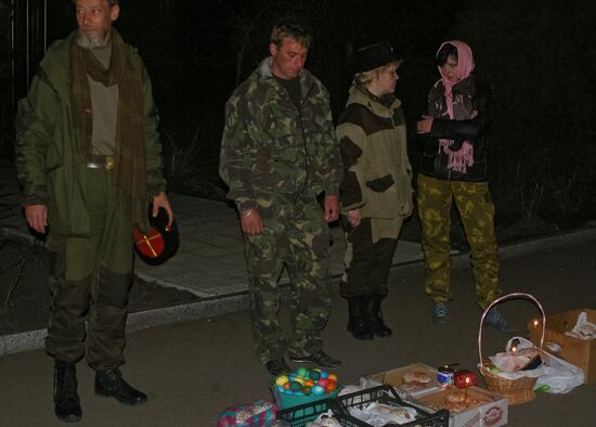 Orthodox Easter celebrated in Donetsk