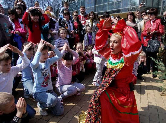 Orthodox Easter celebrated in Donetsk