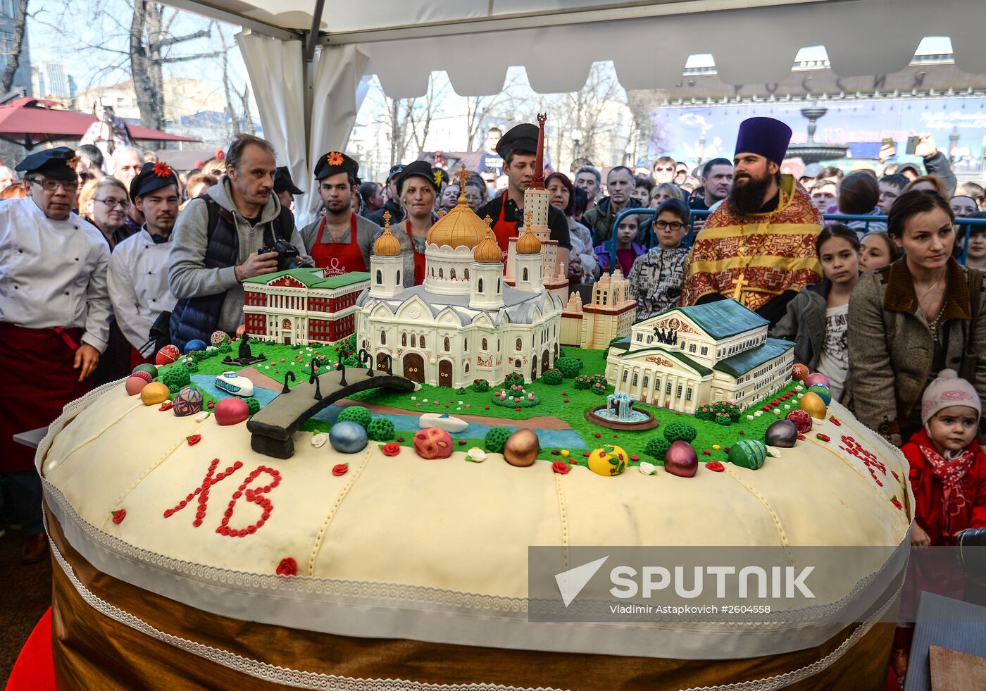 Easter Gift Festival in Moscow