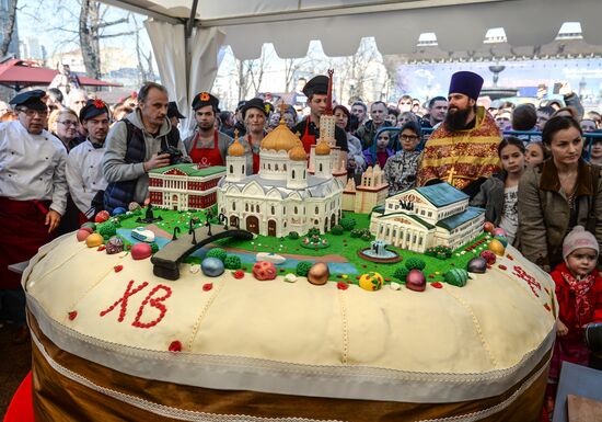 Easter Gift Festival in Moscow