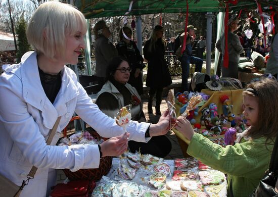 Orthodox Easter celebrated in Donetsk
