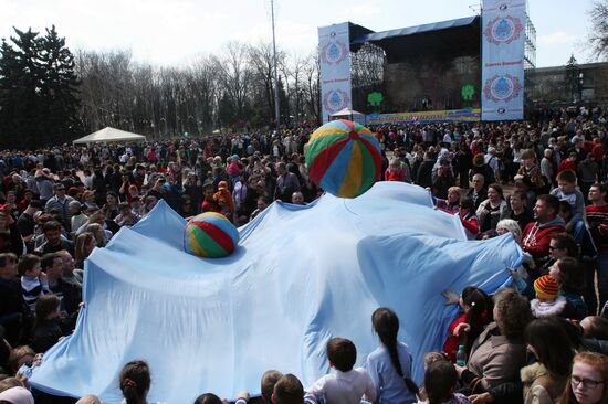 Orthodox Easter celebrated in Donetsk