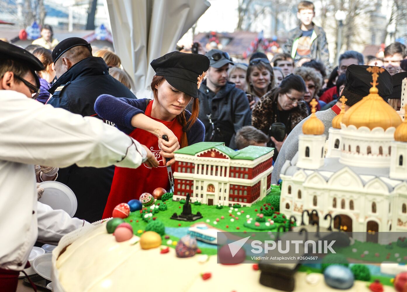 Easter Gift Festival in Moscow