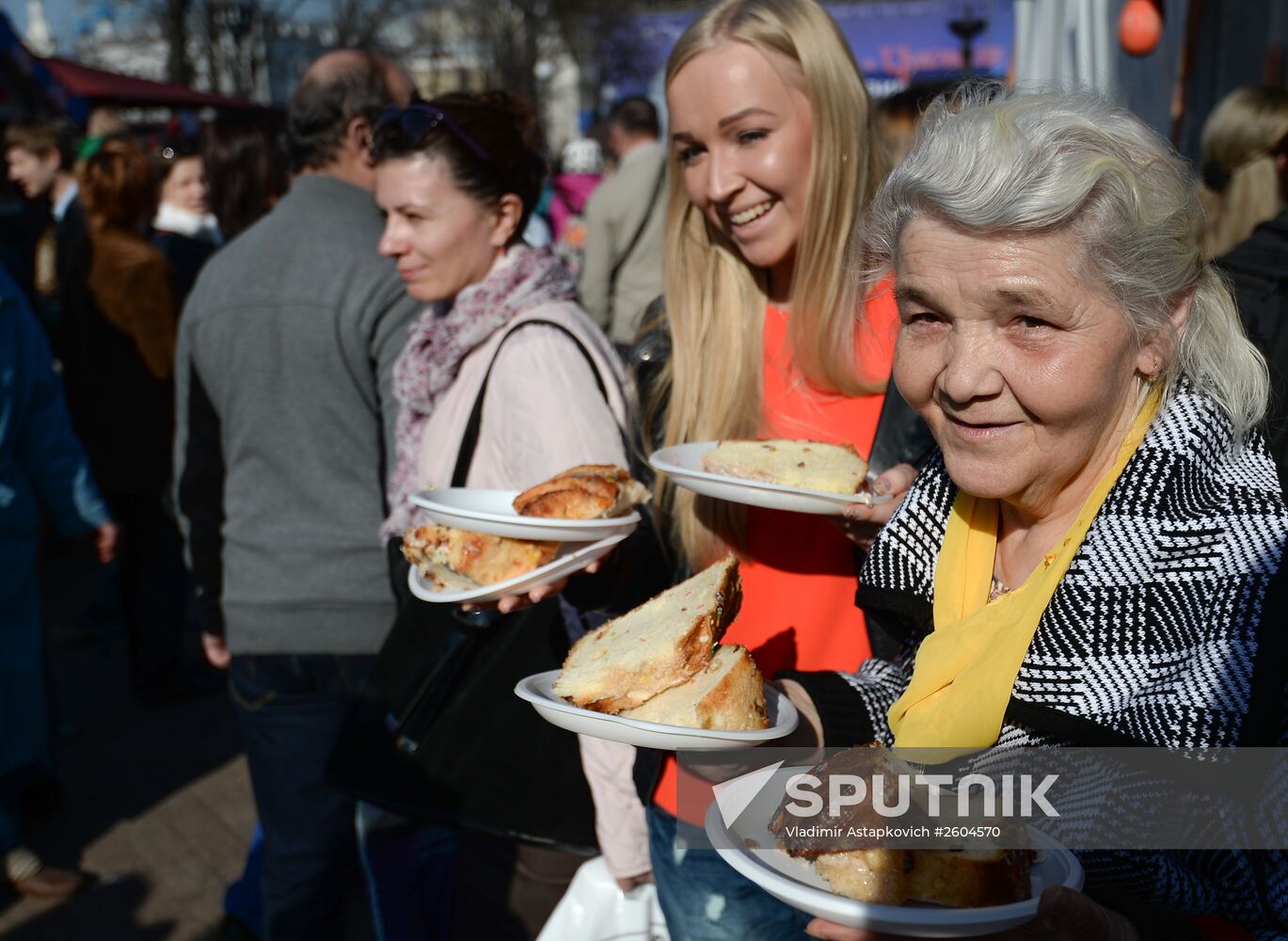 Easter Gift Festival in Moscow
