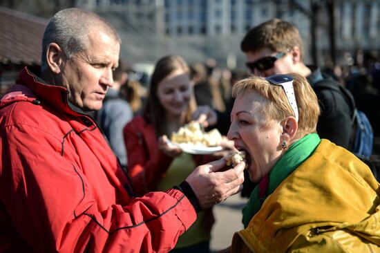 Easter Gift Festival in Moscow