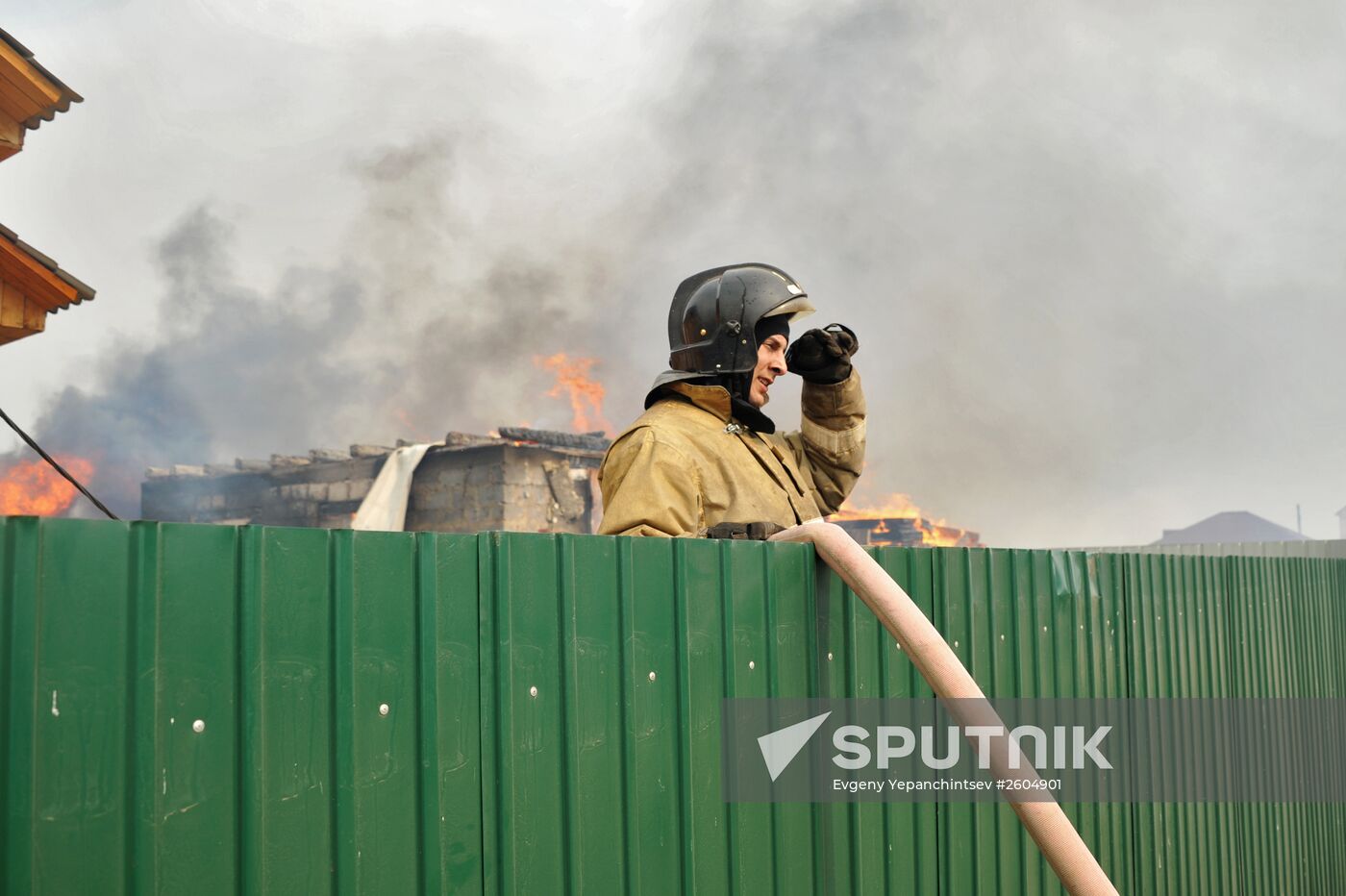 Fires in Zabaykalsky Krai