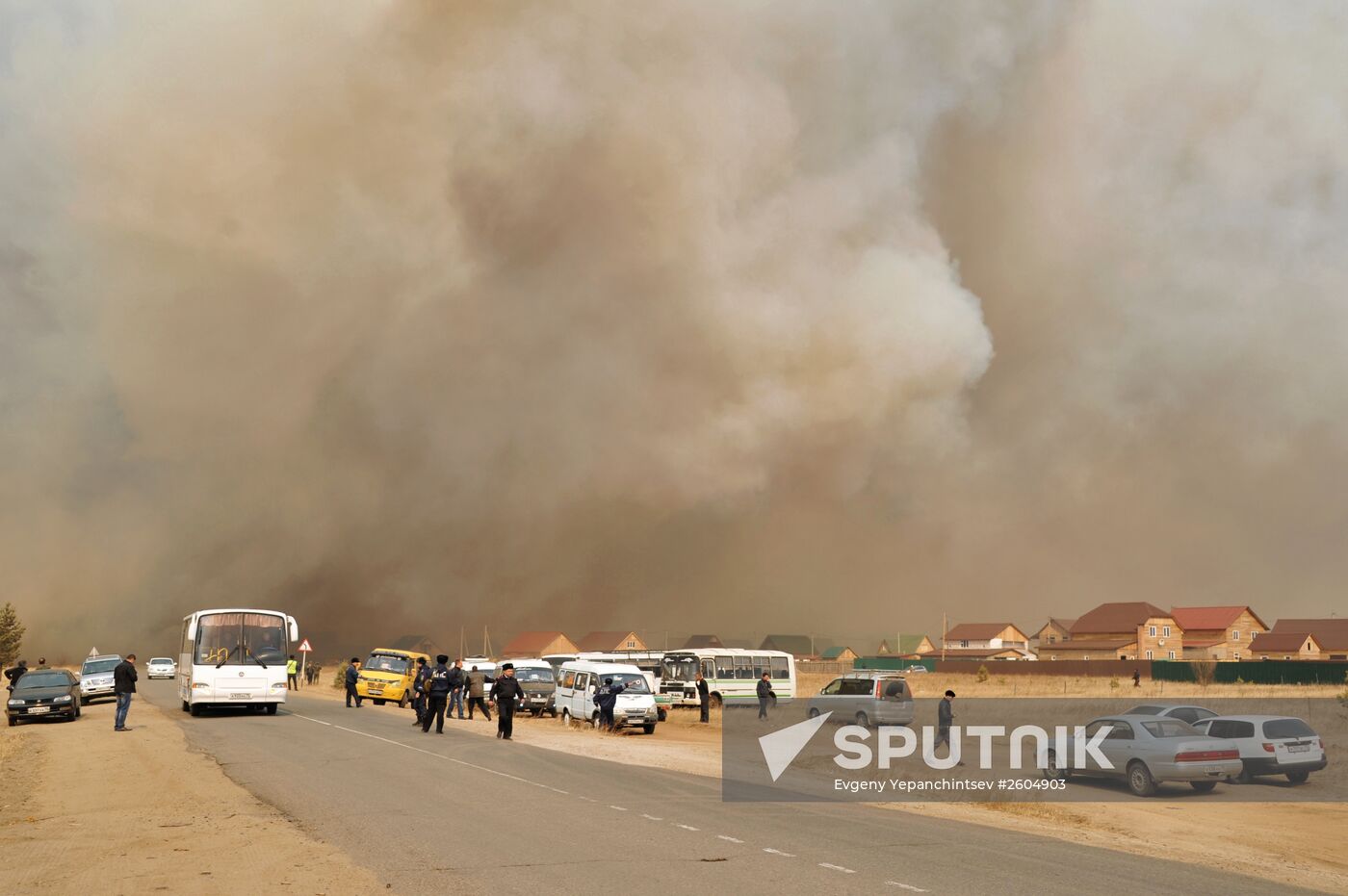 Fires in Zabaykalsky Krai