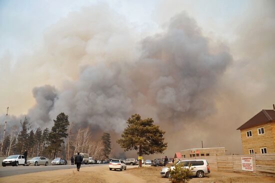 Fires in Zabaykalsky Krai