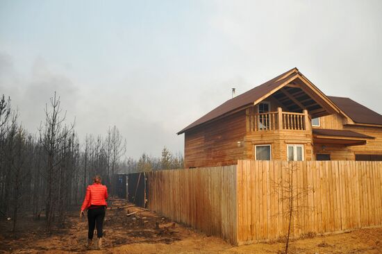 Fires in Zabaykalsky Krai
