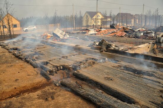 Fires in Zabaykalsky Krai