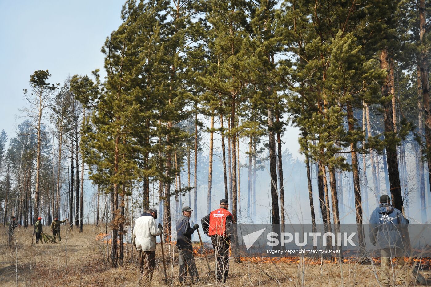 Fires in Zabaykalsky Krai