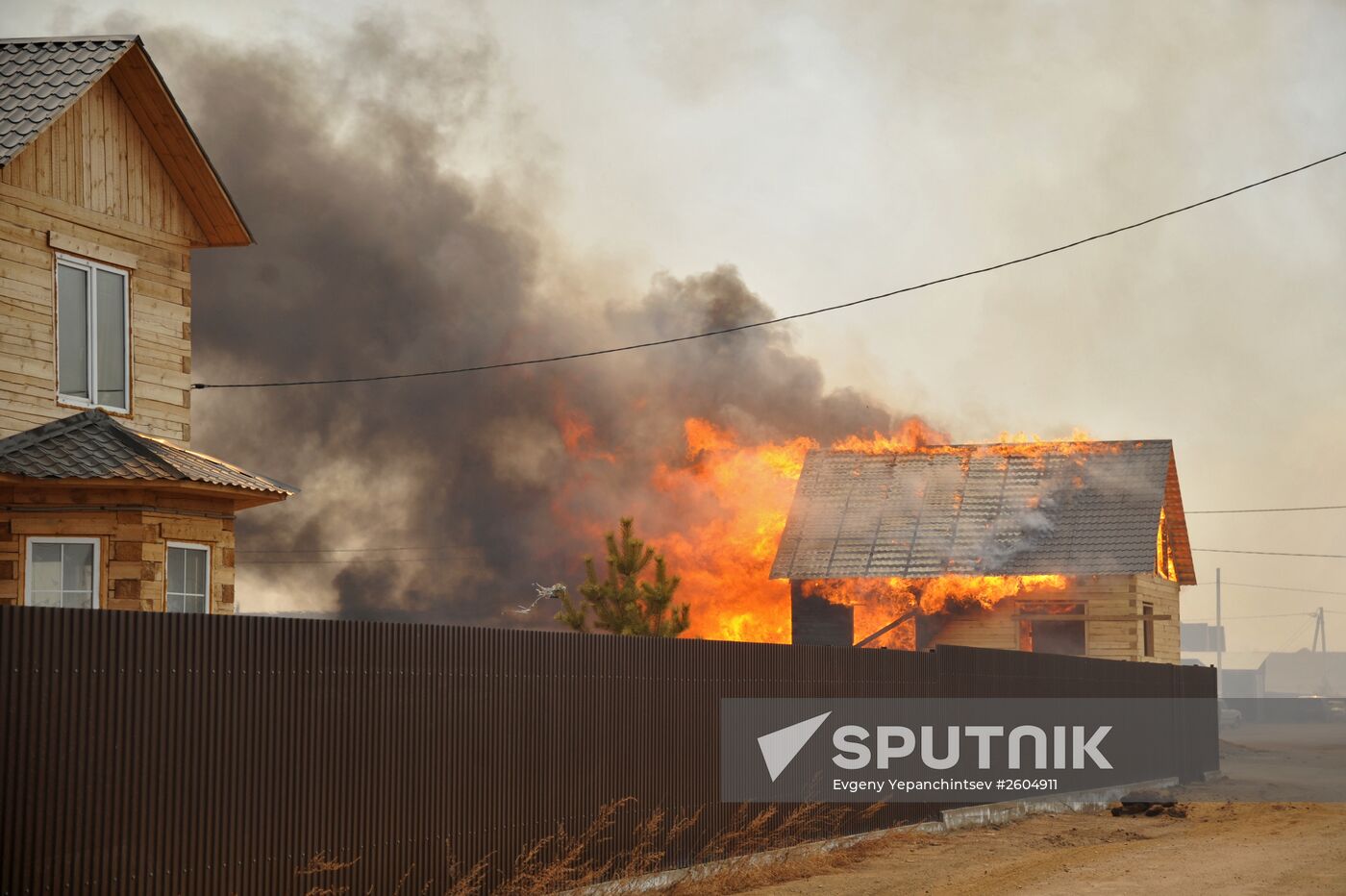 Fires in Zabaykalsky Krai