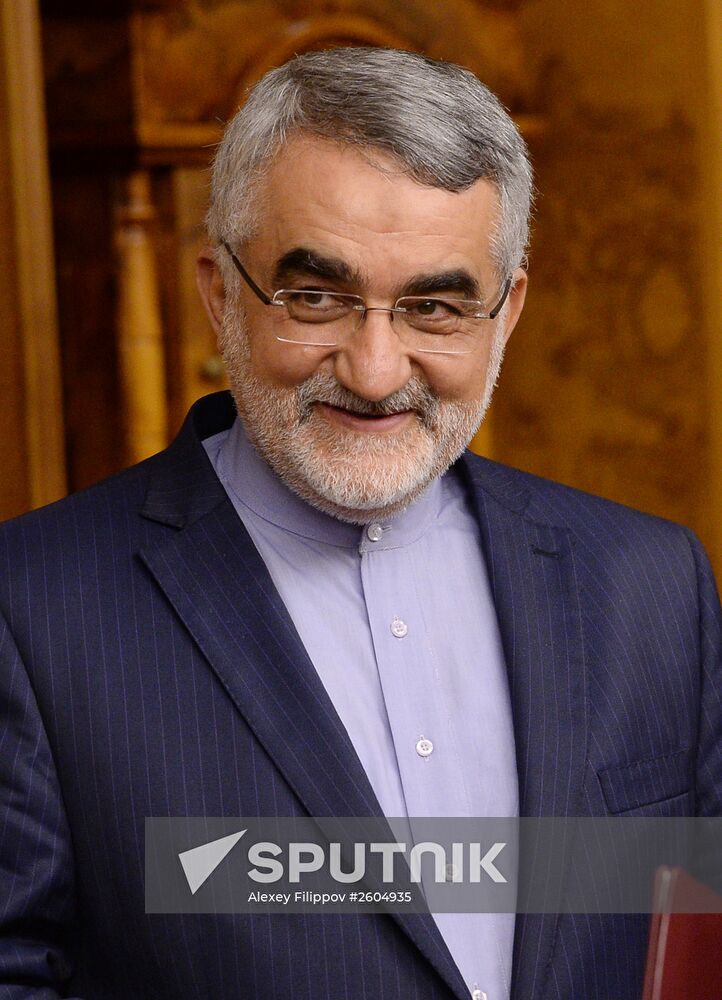 State Duma Speaker Sergei Naryshkin's meeting with Chairman of Iranian National Security and Foreign Policy Commission