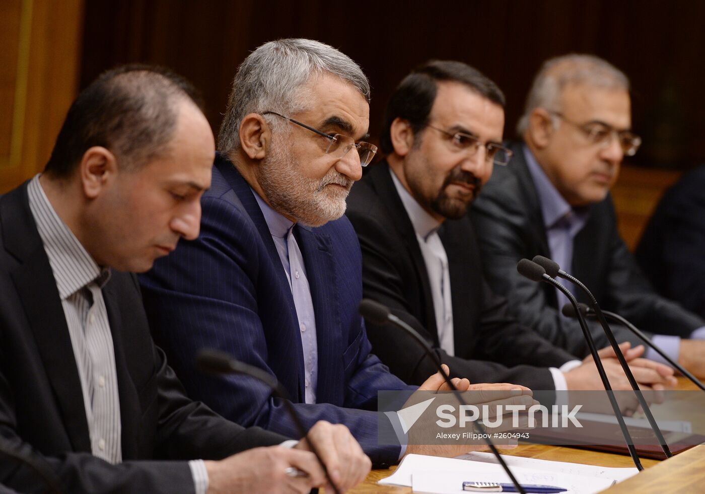 State Duma Speaker Sergei Naryshkin's meeting with Chairman of Iranian National Security and Foreign Policy Commission