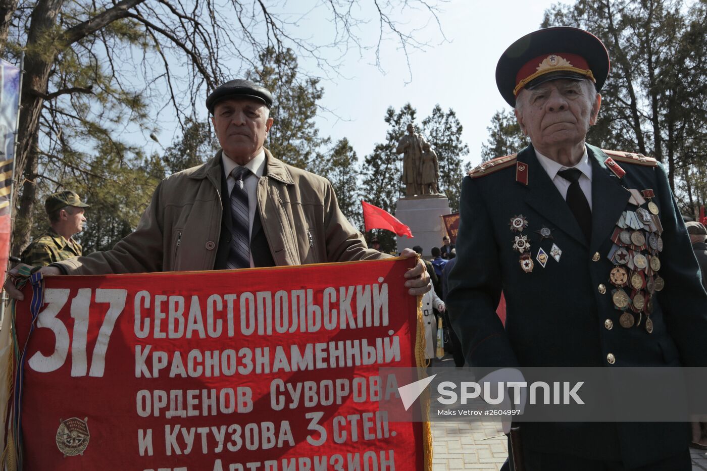 The 71st anniversary of liberation of Simferopol from Nazi troops