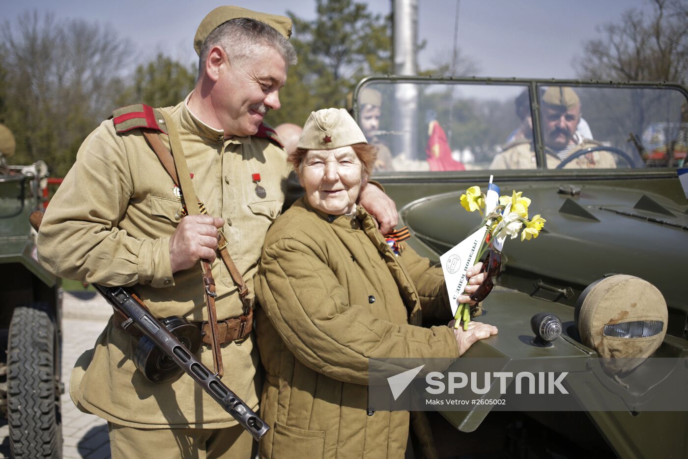 The 71st anniversary of liberation of Simferopol from Nazi troops