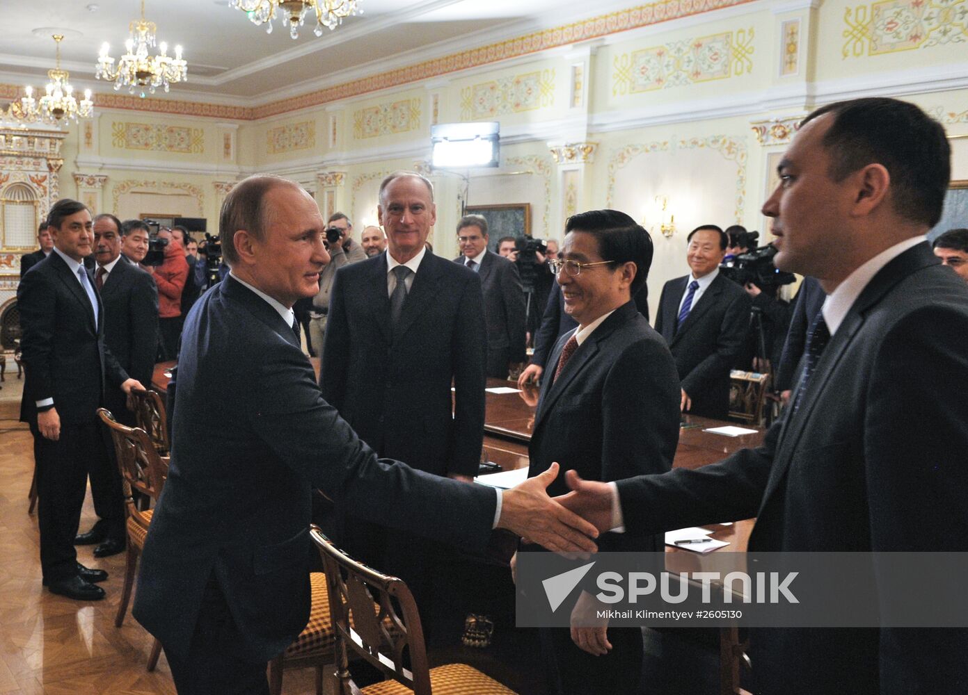 Russian President V.Putin meets with SCO national security councils' secretaries