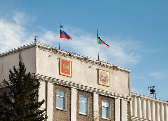 Aftermath of Khakassia flash fires