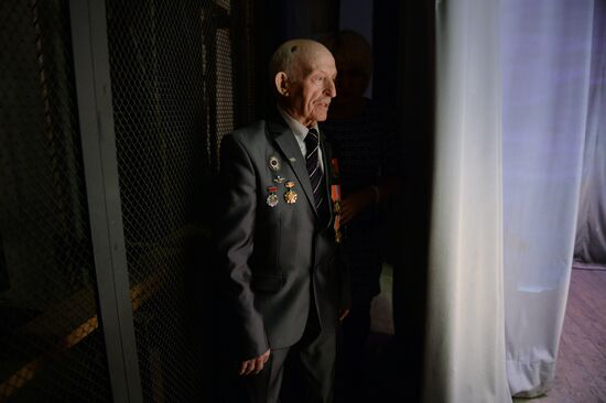 Great Patriotic War veteran Mikhail Chernyshov