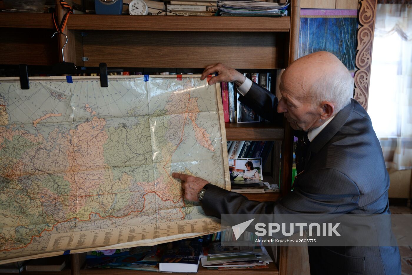 Great Patriotic War veteran Mikhail Chernyshov