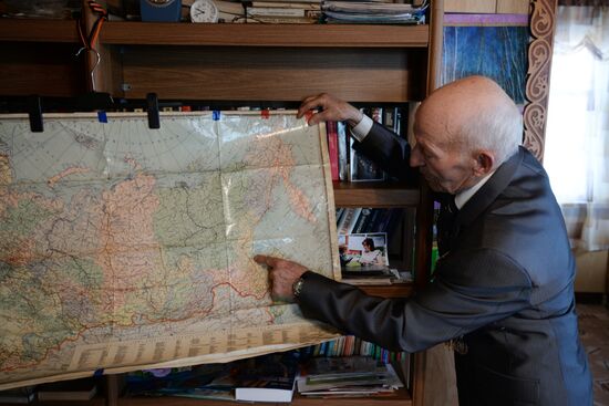 Great Patriotic War veteran Mikhail Chernyshov