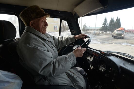 Great Patriotic War veteran Mikhail Chernyshov