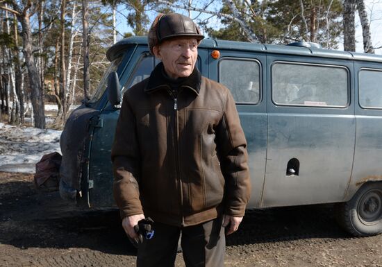 Great Patriotic War veteran Mikhail Chernyshov