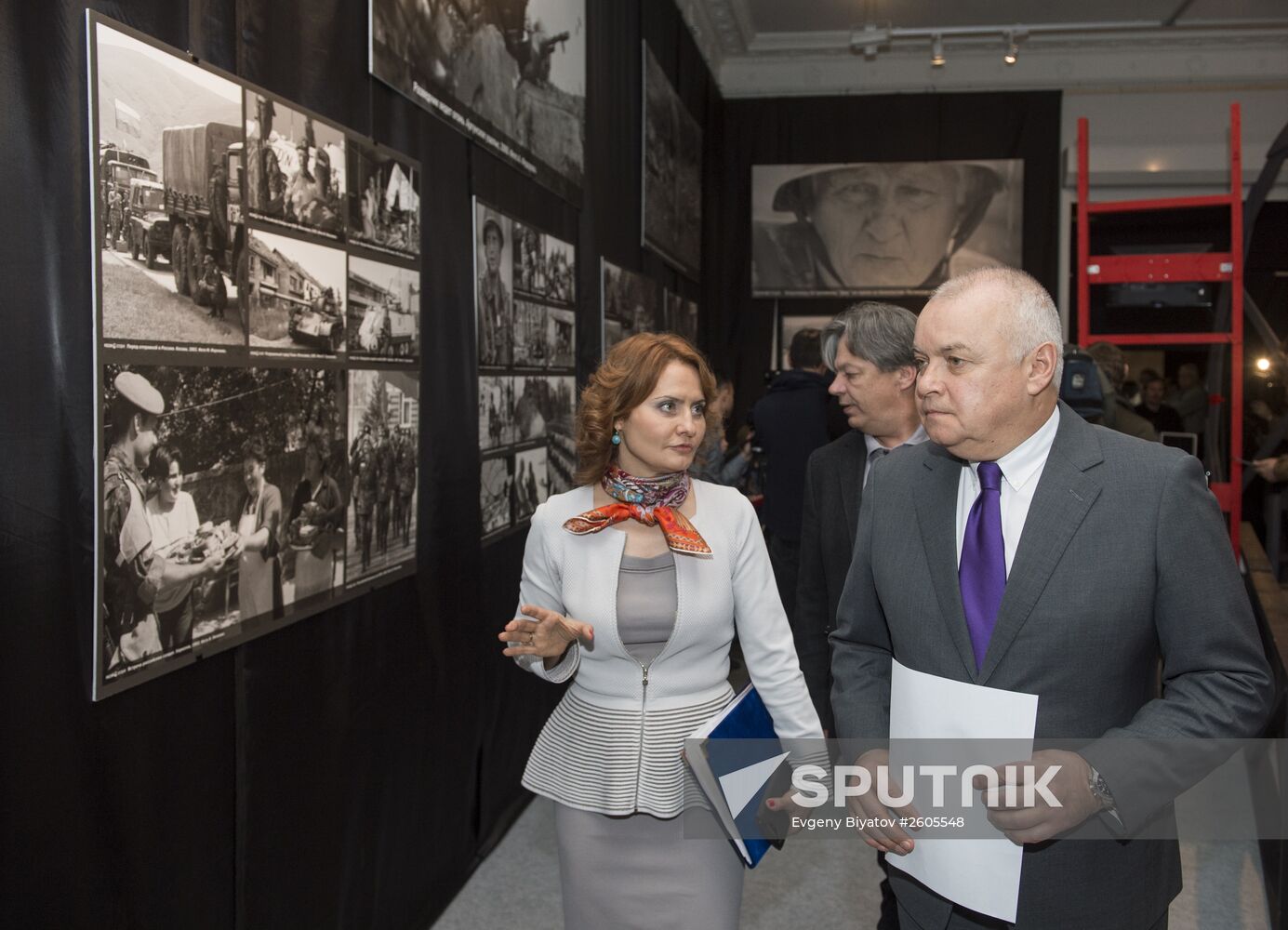 Opening exhibition "Truth Through Camera Lens: 20th-21st century armed conflict scenes captured by military journalists