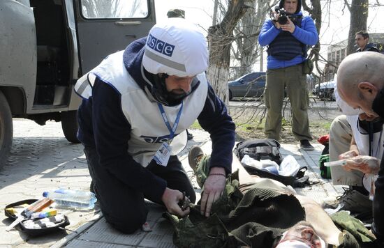 Zvezda TV Channel journalist wounded in Donbass