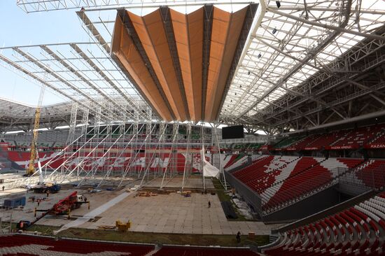 Preparation of Kazan Arena for 16th FINA World Championships