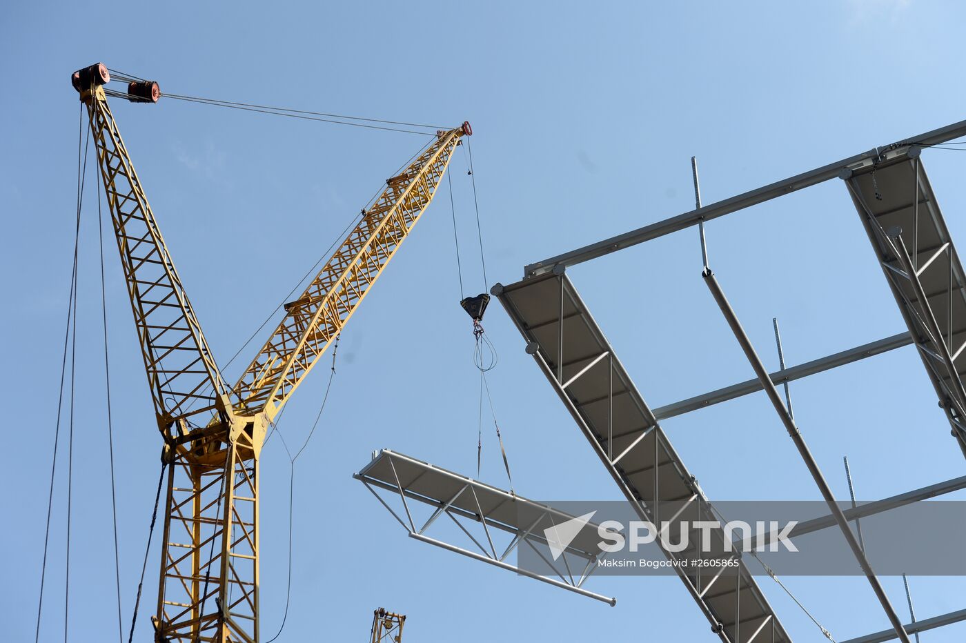 Preparation of Kazan Arena for 16th FINA World Championships