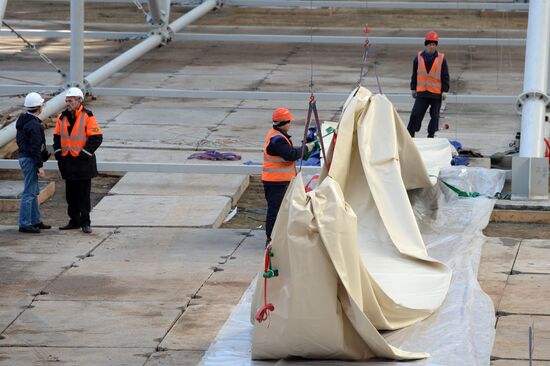 Preparation of Kazan Arena for 16th FINA World Championships