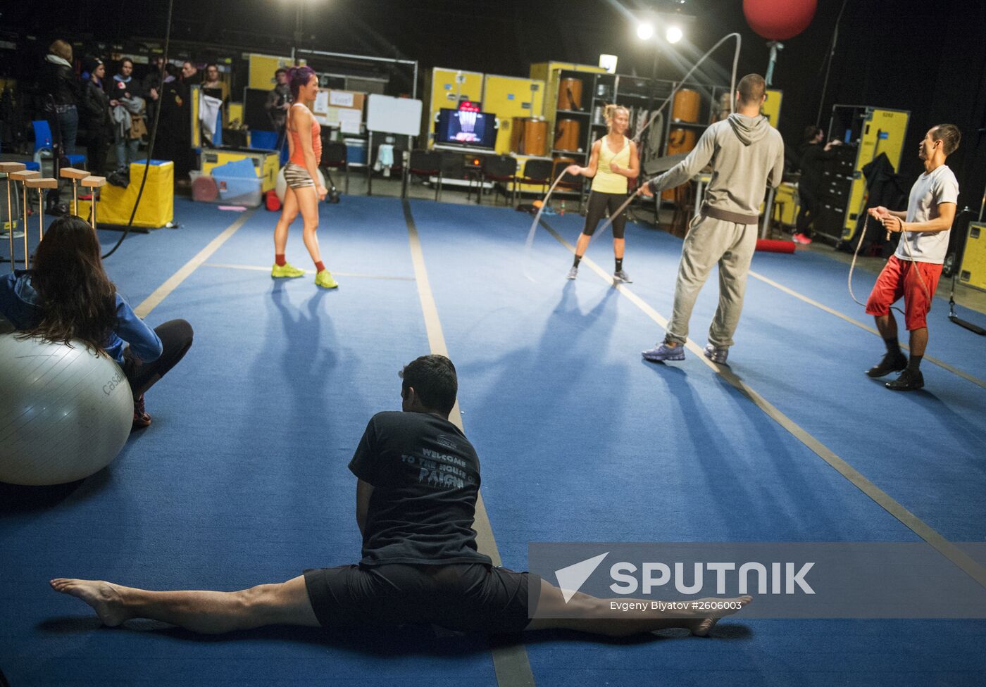 Cirque du Soleil Rus. Behind the scenes