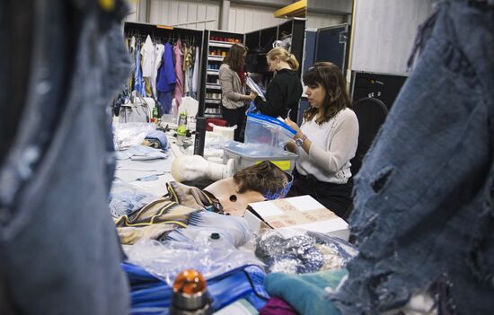 Cirque du Soleil Rus. Behind the scenes